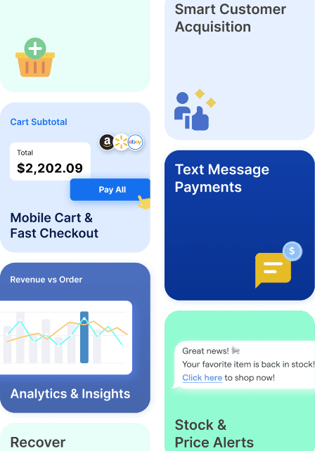 Vesuvio Pay Feature Cards